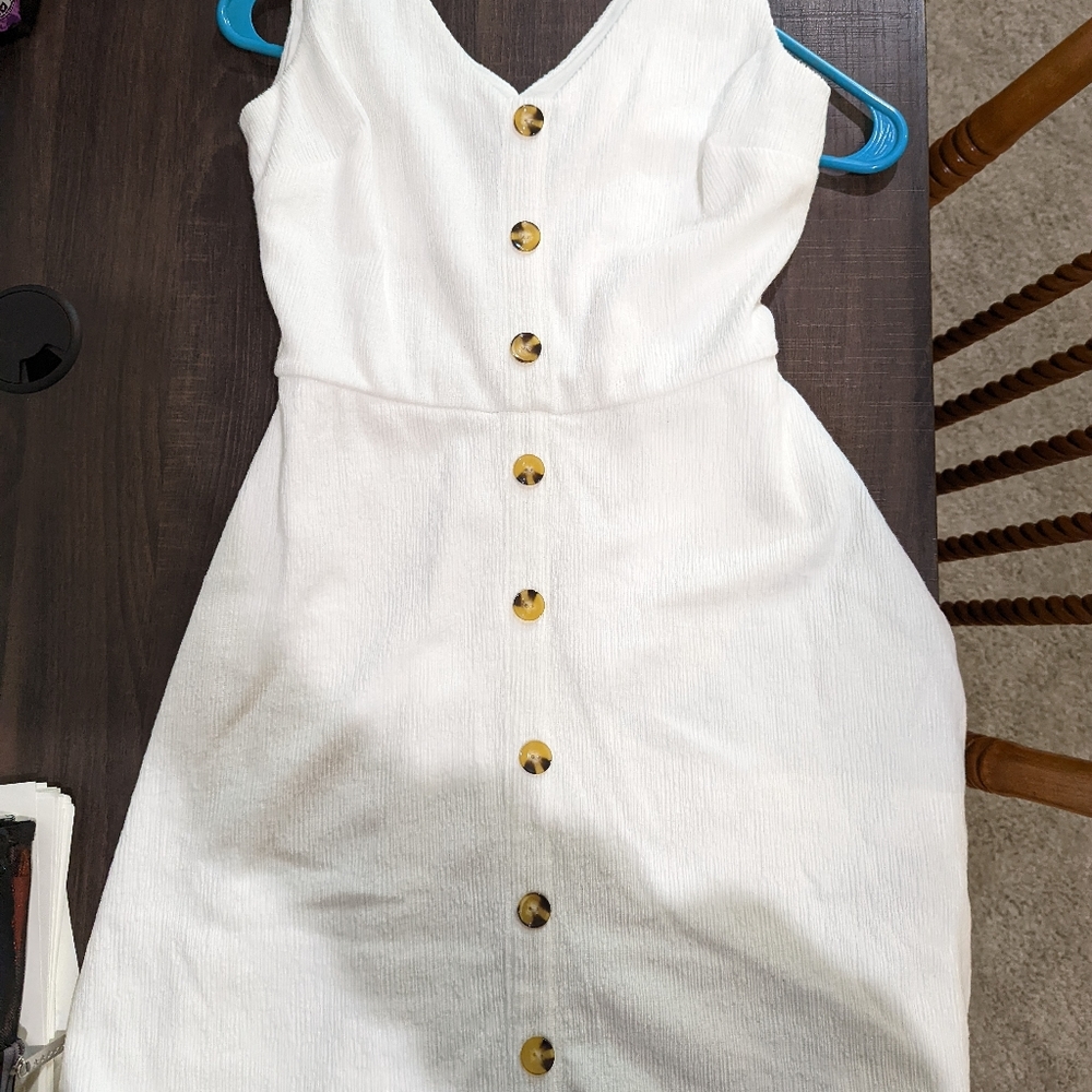 XS white dress